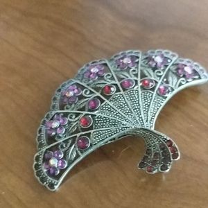 Stunning Fan Brooch